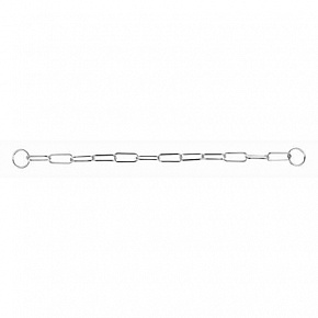 Obroża zaciskowa jednorzędowa, duże oczka