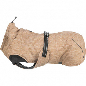 Ocieplany zimowy płaszcz RIOM, piaskowy