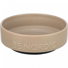 BE NORDIC ceramiczna miska, szarobrązowa