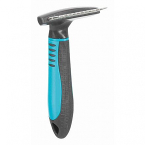 Łopata z obrotowymi zębami, antypoślizgowa. uchwyt