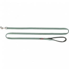 Smycz PREMIUM extra długa, szałwiowa