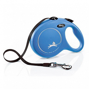 Flexi New Classic taśma, niebieska