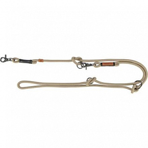 BE NORDIC smycz przedłużająca, piaskowa/czarna