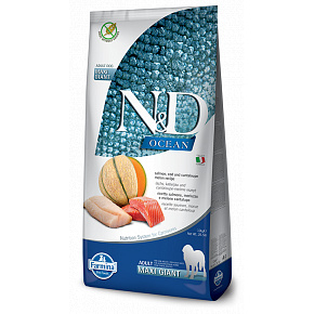 N&D OCEAN DOG Adult Giant Łosoś & Dorsz & Melon 12kg + DOSTAWA GRATIS