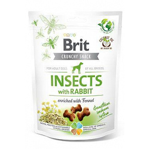 Brit Care Dog Crunchy Crack. Insec. Koper włoski 200g