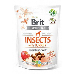 Brit Care Dog Crunchy Crack. Insec. Jabłka Turkey 200g Brit Care Dog Crunchy Crack. Insec. Jabłka Turkey 200g