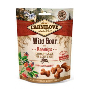 Carnilove Dog Crunchy Snack Dzik i Dzika Róża 200g