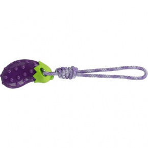 Bakłażan na sznurku z dźwiękiem, 13 cm/ 34 cm, TPR