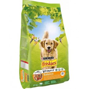 Nestlé Friskies dog Balance z kurczakiem i warzywami 15 kg