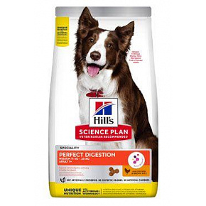 Hill's Can. SP Perfect Digestion Medium Chick Rice14kg Hill's Can. SP Perfect Digestion Medium Chick Rice14kg