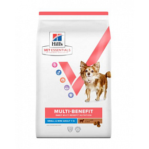 HILLS VE Canine Multi Benefit Adult Small & Mini Jagnięcina & Ryż 2 kg