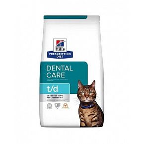 HILLS Dieta Feline t/d Dry NOWA 1,5 kg