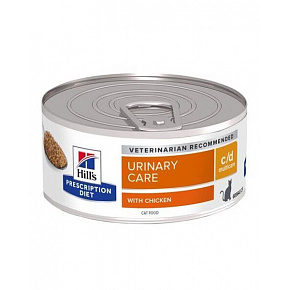 HILLS Dieta Feline c/d Multicare Kurczak KONZ 156 g HILLS Dieta Feline c/d Multicare Kurczak KONZ 156 g
