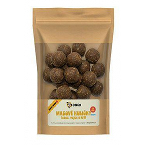 DINGO kulki mięsne z łososia, jajka i kryla 24mm/150g DINGO kulki mięsne z łososia, jajka i kryla 24mm/150g