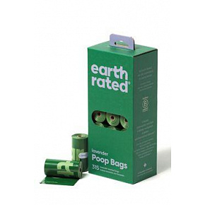 Woreczki na psie odchody ER o zapachu lawendy 21 rolek