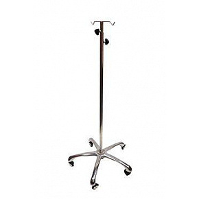 Stojak infuzyjny - wytrzymały "Heavy duty"