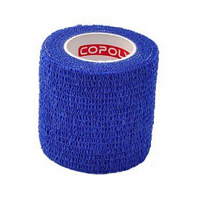 Bandaż elastyczny. CoPoly 5cm x 4,5m niebieska