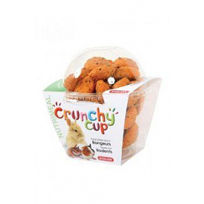 Przysmak CRUNCHYCUP marchew/len dla gryzoni 200gZolux