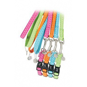 Smycz dla psa MAC LEATHER turkusowa 25mm długość 1,2m Zolux