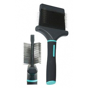 Szczotka ANAH elastyczna dwustronna do rozczesywania. L dla psów Zolux Szczotka ANAH elastyczna dwustronna do rozczesywania. L dla psów Zolux