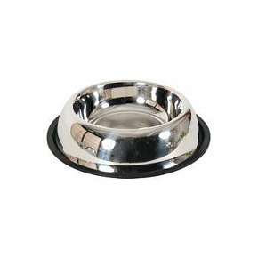 Miska ze stali nierdzewnej antypoślizgowa dla psa STEEL 1,8 l Zolux Miska ze stali nierdzewnej antypoślizgowa dla psa STEEL 1,8 l Zolux