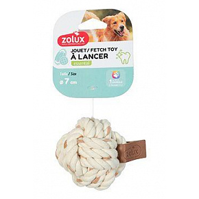 Zabawka dla psa LEATHER TOUCH Piłka 7cm Zolux Zabawka dla psa LEATHER TOUCH Piłka 7cm Zolux