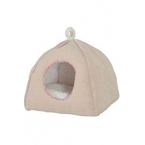 Legowisko igloo BLOOM beżowe Zolux