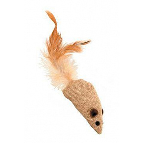 Zabawka kot mysz 9cm tekstylna Zolux