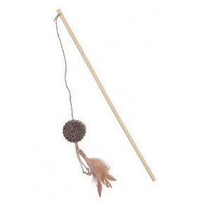 Zabawka wędka dla kota ETHICAT KARTON dysk Zolux