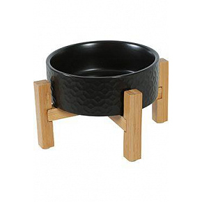 Miska ceramiczna KERAMO SOLO 300ml czarna Zolux