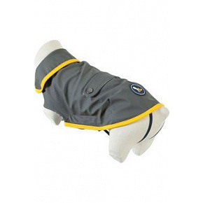 Płaszczyk przeciwdeszczowy dla psów ST MALO szary 55cm Zolux Płaszczyk przeciwdeszczowy dla psów ST MALO szary 55cm Zolux