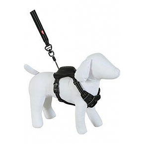 Szelki dla psa z smyczą EASY RIDE czarna XS Zolux