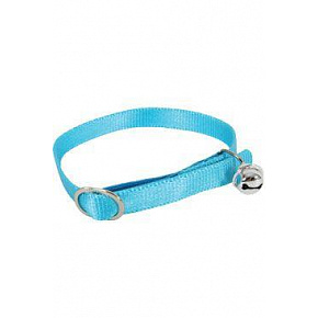 Obroża dla kota nylonowa 10mm/30cm niebieska Zolux