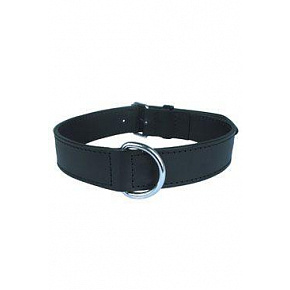 Obroża dla psa prawdziwa skóra 80cm czarna Zolux Obroża dla psa prawdziwa skóra 80cm czarna Zolux