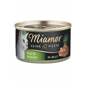 Miamor Cat Filet konserwa tuńczyk+warzywa w galarecie 100g