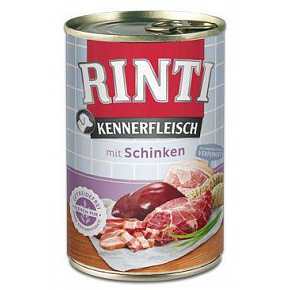 Rinti Dog Kennerfleisch konserwa szynka 400g