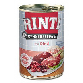 Rinti Dog Kennerfleisch puszka wołowina 400g Rinti Dog Kennerfleisch puszka wołowina 400g
