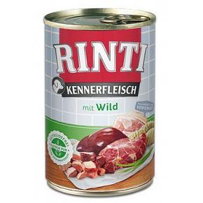 Rinti Dog Kennerfleisch puszka dziczyzna 400g Rinti Dog Kennerfleisch puszka dziczyzna 400g