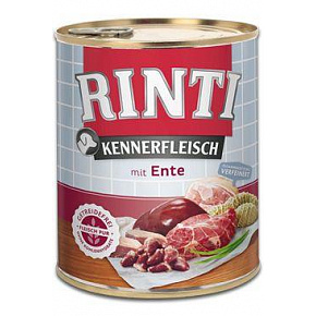 Rinti Dog Kennerfleisch konserwa serca kacze 800g Rinti Dog Kennerfleisch konserwa serca kacze 800g