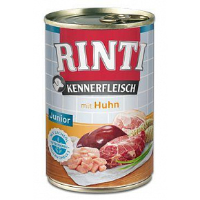 Rinti Dog Kennerfleisch puszka Junior kurczak 400g Rinti Dog Kennerfleisch puszka Junior kurczak 400g
