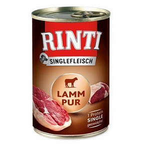 Rinti Dog Sensible PUR puszka jagnięcina 400g Rinti Dog Sensible PUR puszka jagnięcina 400g
