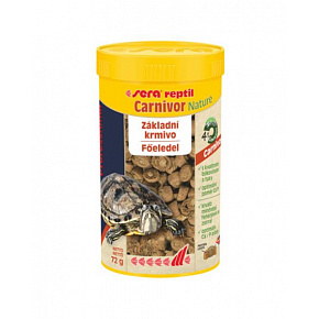 Sera Reptil Professional Carnivor Nature karma dla mięsożernych gadów i wodnych żółwi 250 ml Sera Reptil Professional Carnivor Nature karma dla mięsożernych gadów i wodnych żółwi 250 ml