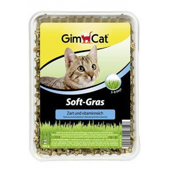 GimCat Soft-Grass trawa dla kotów 100g