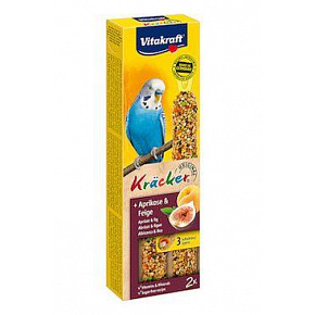 Vitakraft Bird Kräcker Papużka morela+figa pałeczka 2szt. Vitakraft Bird Kräcker Papużka morela+figa pałeczka 2szt.