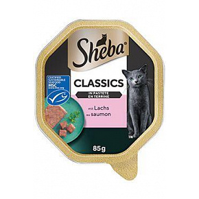 Sheba tacka Classics z łososiem 85g