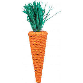 Sizalowa marchewka dla gryzoni 20cm TRIXIE Sizalowa marchewka dla gryzoni 20cm TRIXIE