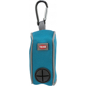 Neoprenowy pojemnik na woreczki na odchody, z karabińczykiem