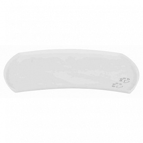 Podkładka pod miski silikonowa 48 x 27 cm, przezroczysta Podkładka pod miski silikonowa 48 x 27 cm, przezroczysta