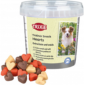 Trainer snack Mini Hearts 200 g - kurczak, jagnięcina i łosoś