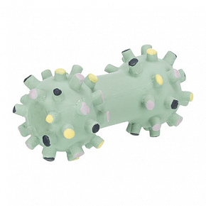 JUNIOR Mini lateksowa hantelka z wypustkami 10 cm JUNIOR Mini lateksowa hantelka z wypustkami 10 cm